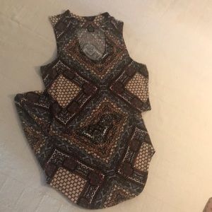 Free w $30, Rue 21 Fitted Knee Length Tank Top Dress, like-new